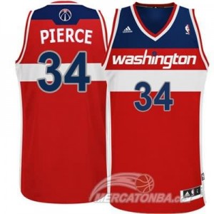 Canotte Rivoluzione 30 Pierce,Washington Wizards Rosso