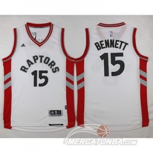 Canotte Bennett,Toronto Raptors Bianco