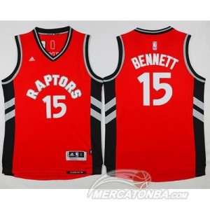 Canotte Bennett,Toronto Raptors Rosso