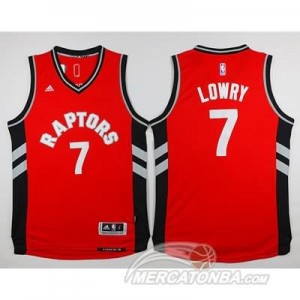 Canotte Lowry,Toronto Raptors Rosso