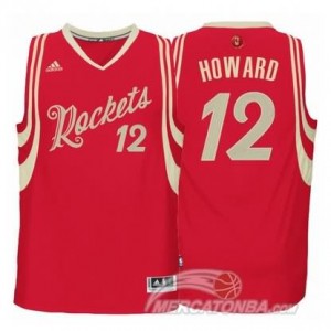 Canotte Howard Christmas,Houston Rockets Rosso