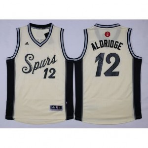 Canotte Aldridge Christmas,San Antonio Spurs Bianco