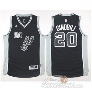 Canotte Ginobili,San Antonio Spurs Nero