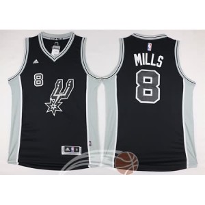 Canotte Mills,San Antonio Spurs Nero