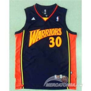 Canotte Retro Curry,Golden State Warriors Blu