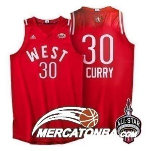 Canotte NBA Curry,All Star 2016 Rosso