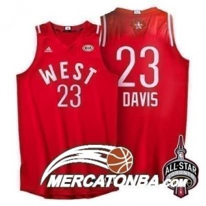 Canotte NBA Davis,All Star 2016 Rosso