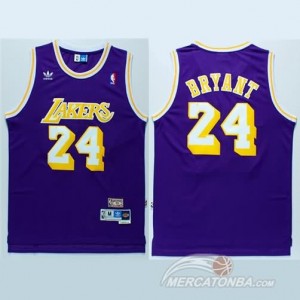 Canotte retro Bryant,Los Angeles Lakers Porpora