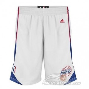 Pantaloni Los Angeles Clippers Bianco 2016