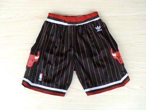 Pantaloni retro Chicago Bulls Nero