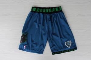 Pantaloni retro Minnesota Timberwolves Blu