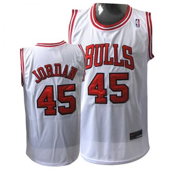 Canotte Jordan Chicago Bulls Bianco2 a basso costo